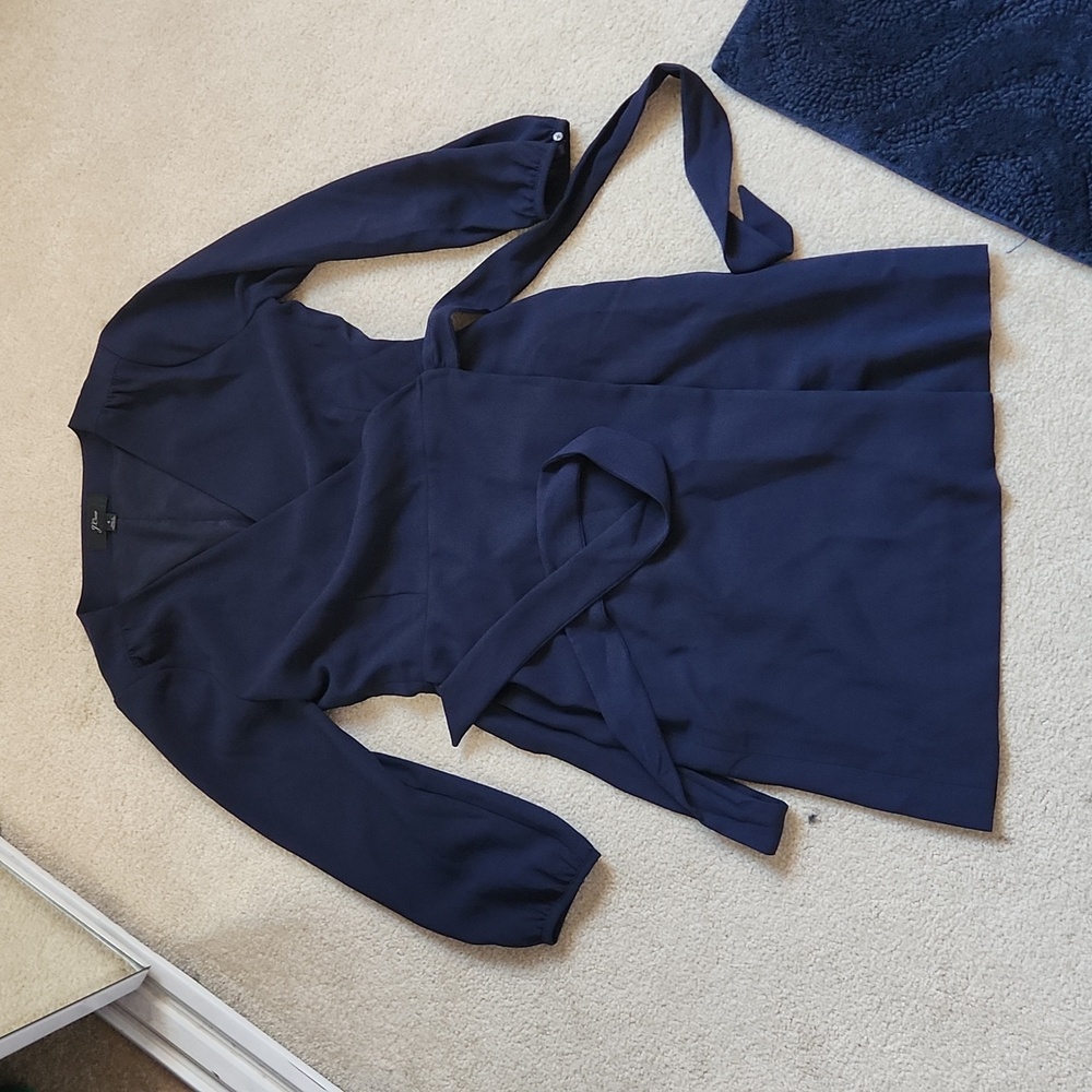 J crew wrap dress